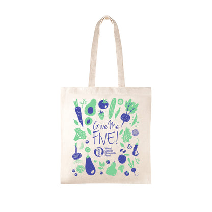 Give Me Five Cotton Bag
